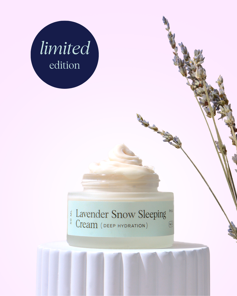 Lavender Snow Sleeping Cream