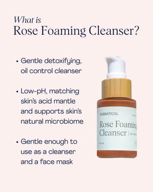 Rose Foaming Cleanser (2025 Reformulation)