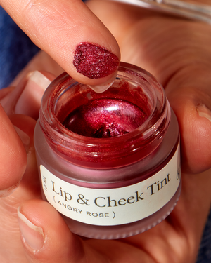 SET: Angry Rose Lip Tint + Room Shop Dumpling Charm