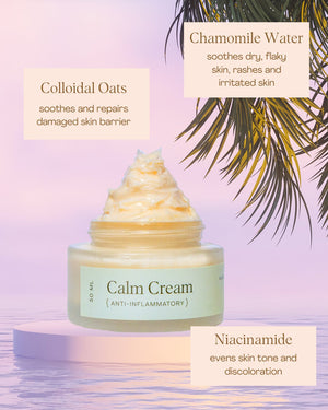Calm Cream | Skin Barrier Repair Cream - 2024 Reformulation - Sabbatical Beauty