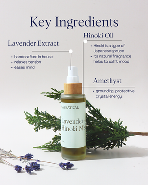 Lavender Hinoki Peace Aura Mist
