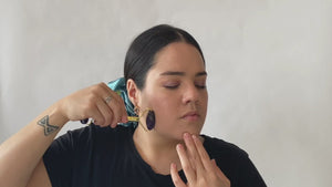 Crystal Facial Roller | Fair Trade Rose Quartz, Jade & Amethyst Facial Rollers