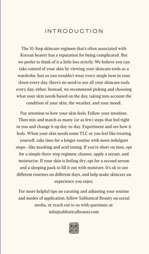 A Full 10 Step K Beauty Routine Guide (FREE) - Sabbatical Beauty