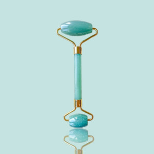 Crystal Facial Roller | Fair Trade Rose Quartz, Jade & Amethyst Facial Rollers - Sabbatical Beauty