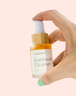 Kombucha Vinegar Green Tea Foaming Cleanser - Sabbatical Beauty