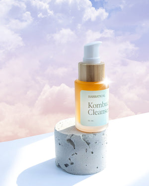 Kombucha Vinegar Green Tea Foaming Cleanser - Sabbatical Beauty