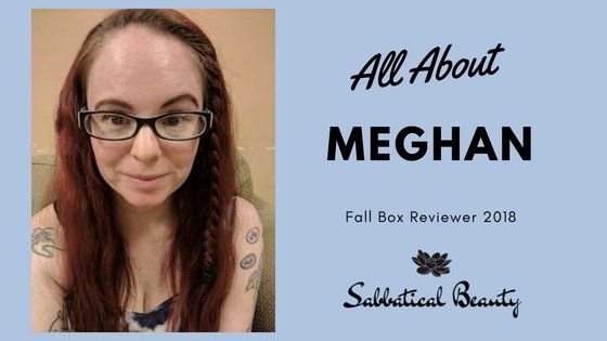 All About Meghan: A Fall Box Reviewer - Sabbatical Beauty