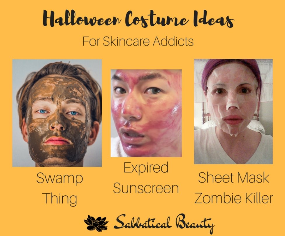 Halloween Costume Ideas For Skincare Addicts