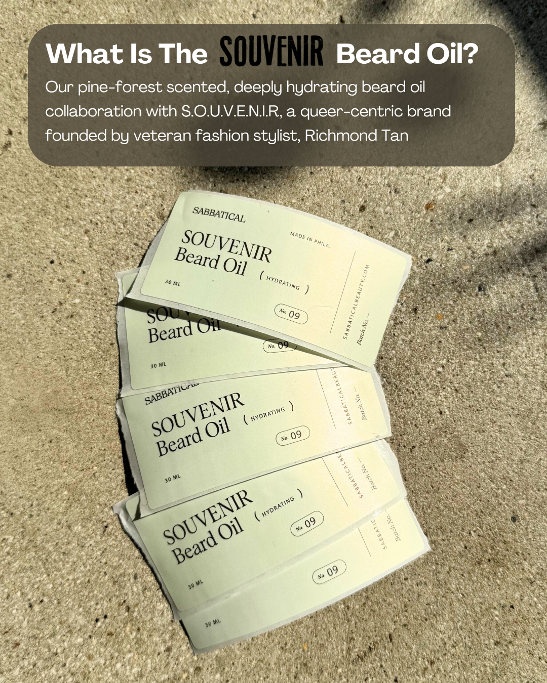 Beard Oil x S.O.U.V.E.N.I.R