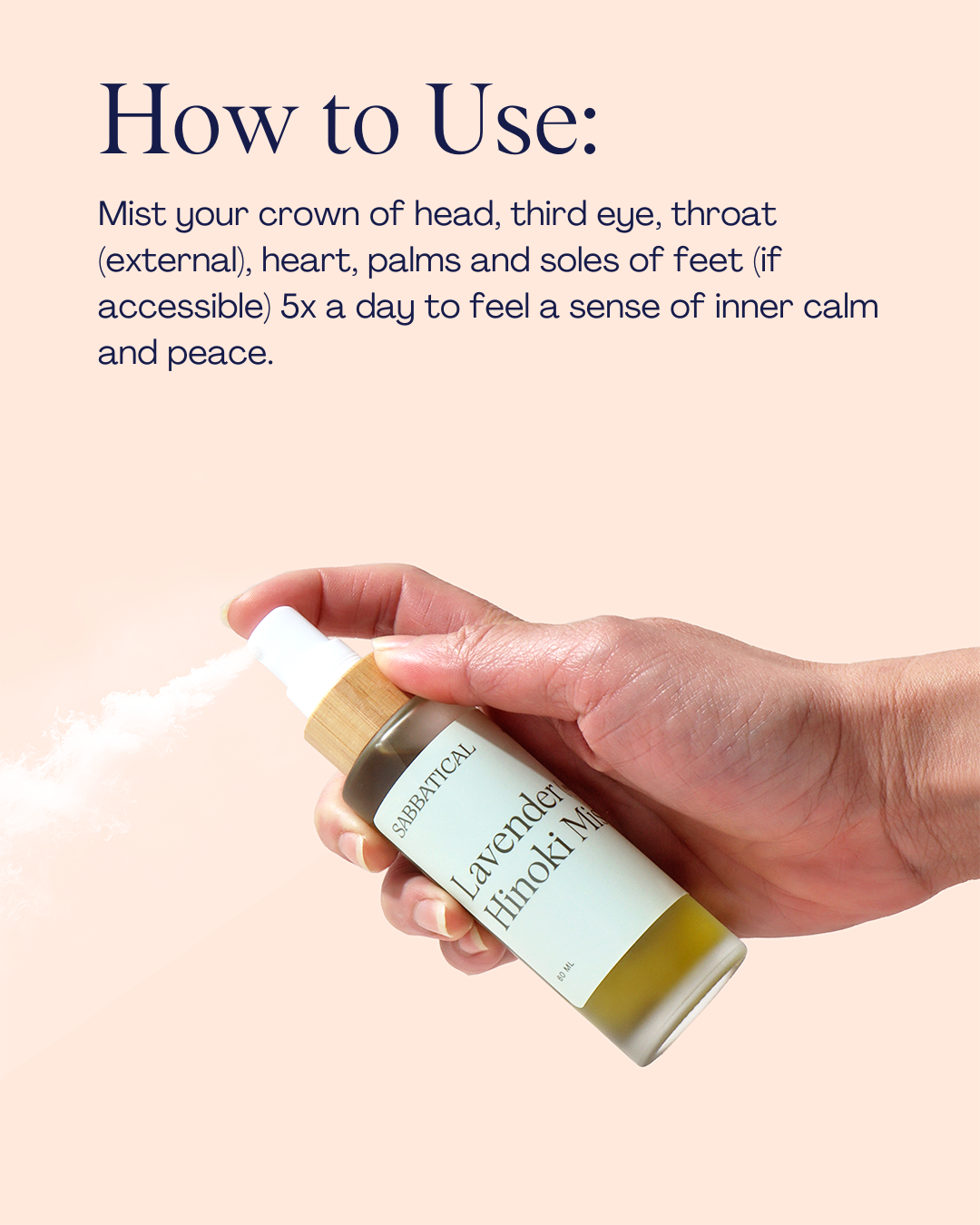 Lavender Hinoki Peace Aura Mist