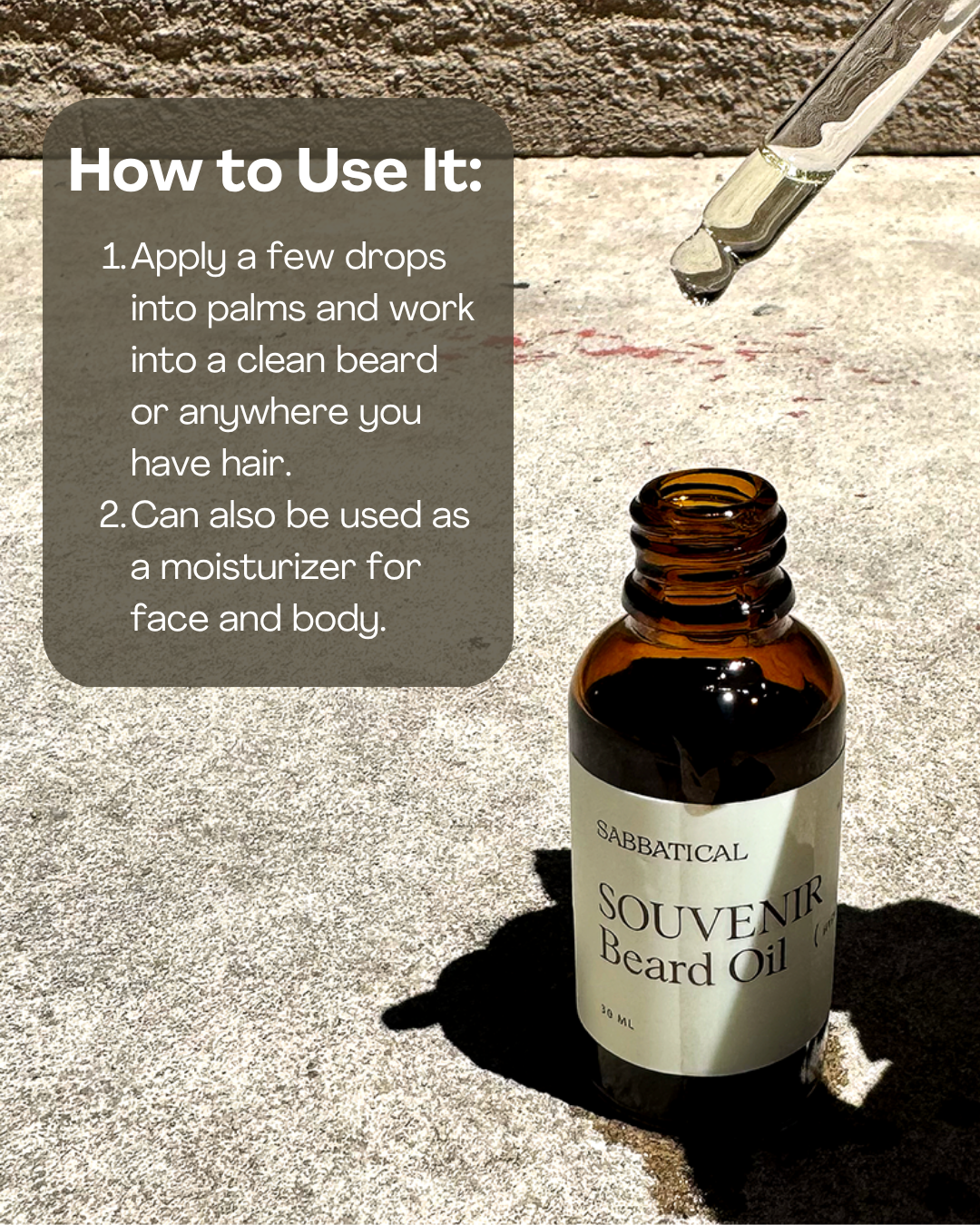 Beard Oil x S.O.U.V.E.N.I.R