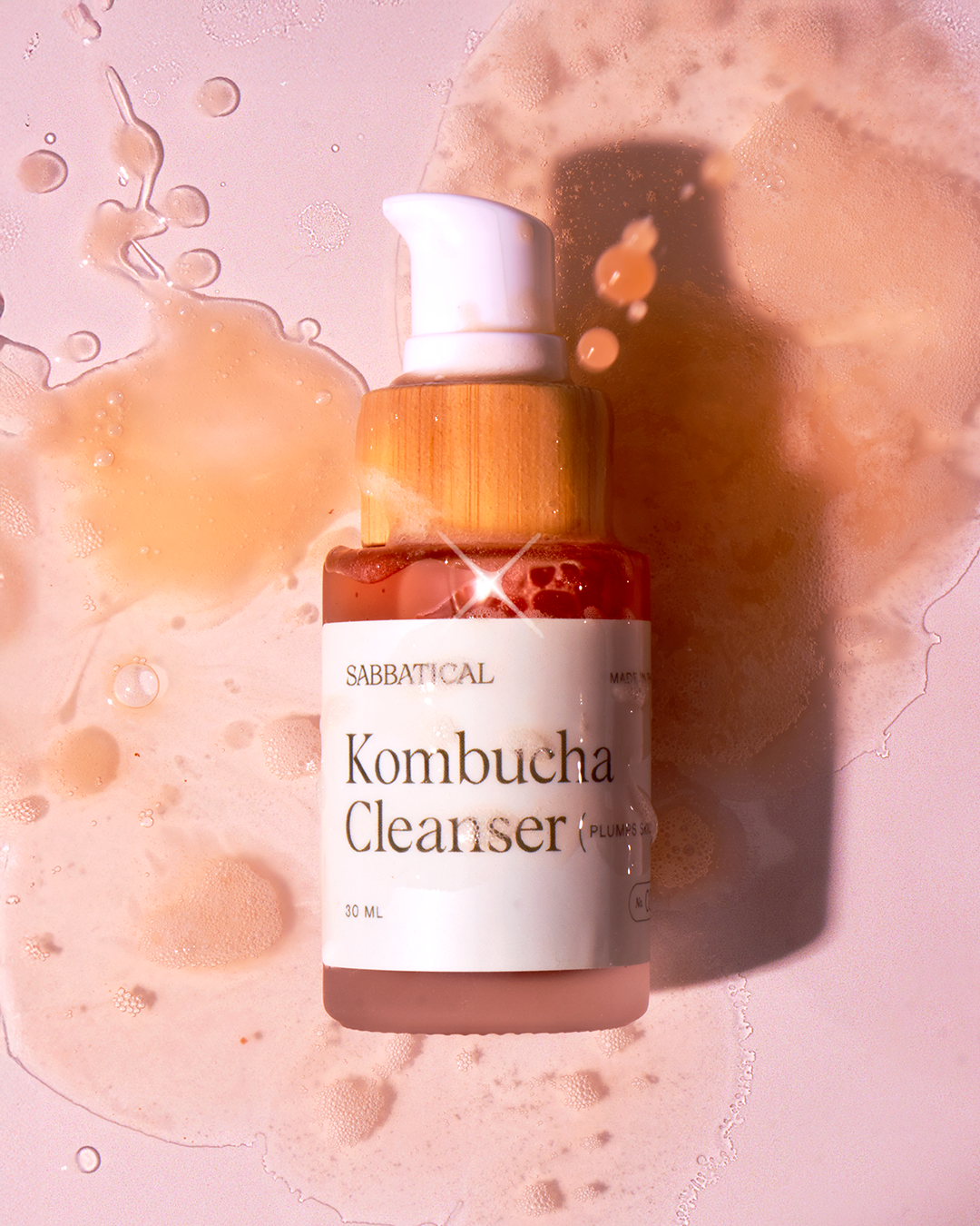 Kombucha Vinegar & Green Tea Foaming Cleanser