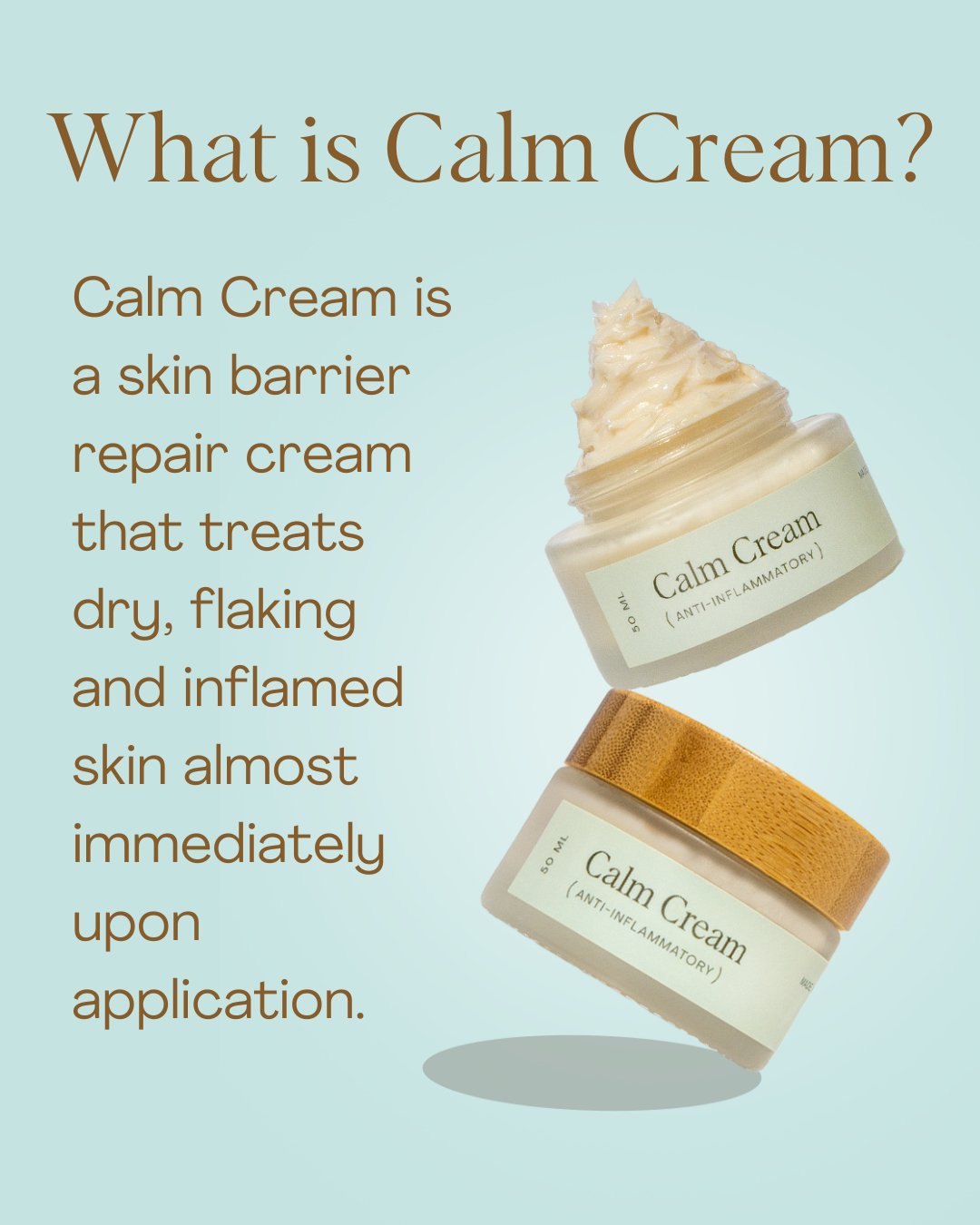 Calm Cream | Skin Barrier Repair Cream - 2024 Reformulation - Sabbatical Beauty