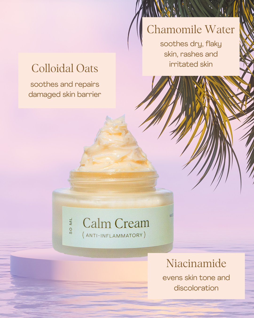 Calm Cream | Skin Barrier Repair Cream - 2024 Reformulation - Sabbatical Beauty