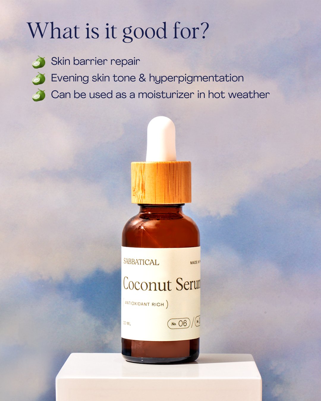 Coconut Serum - Sabbatical Beauty