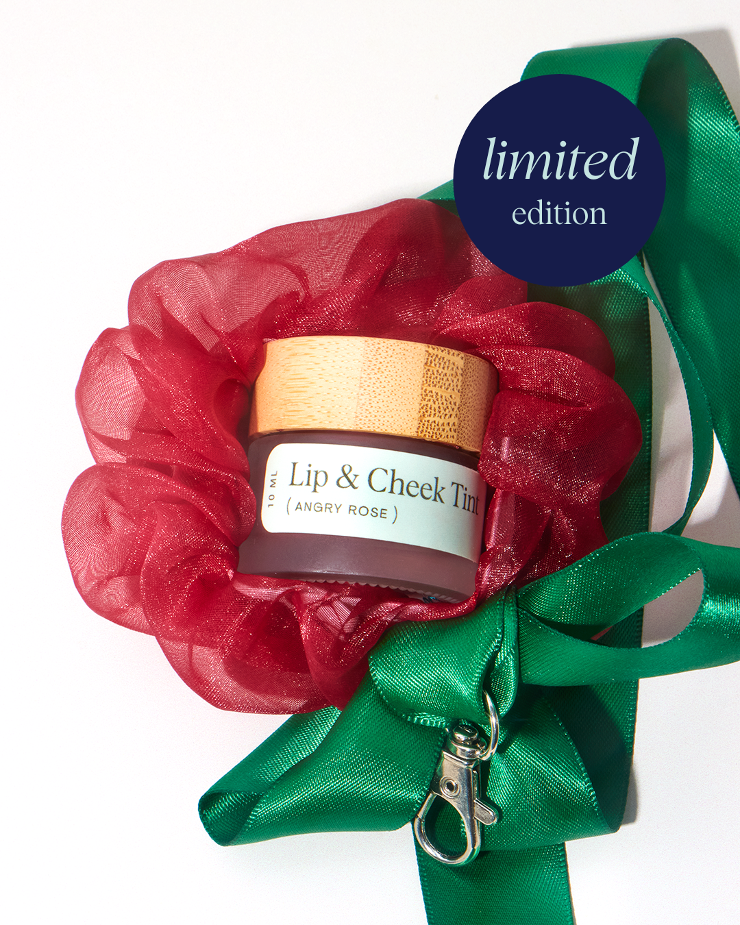 SET: Angry Rose Lip Tint + Room Shop Dumpling Charm