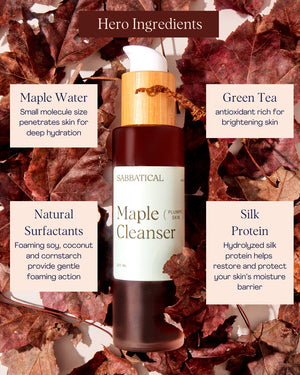 Maple Cleanser - Sabbatical Beauty