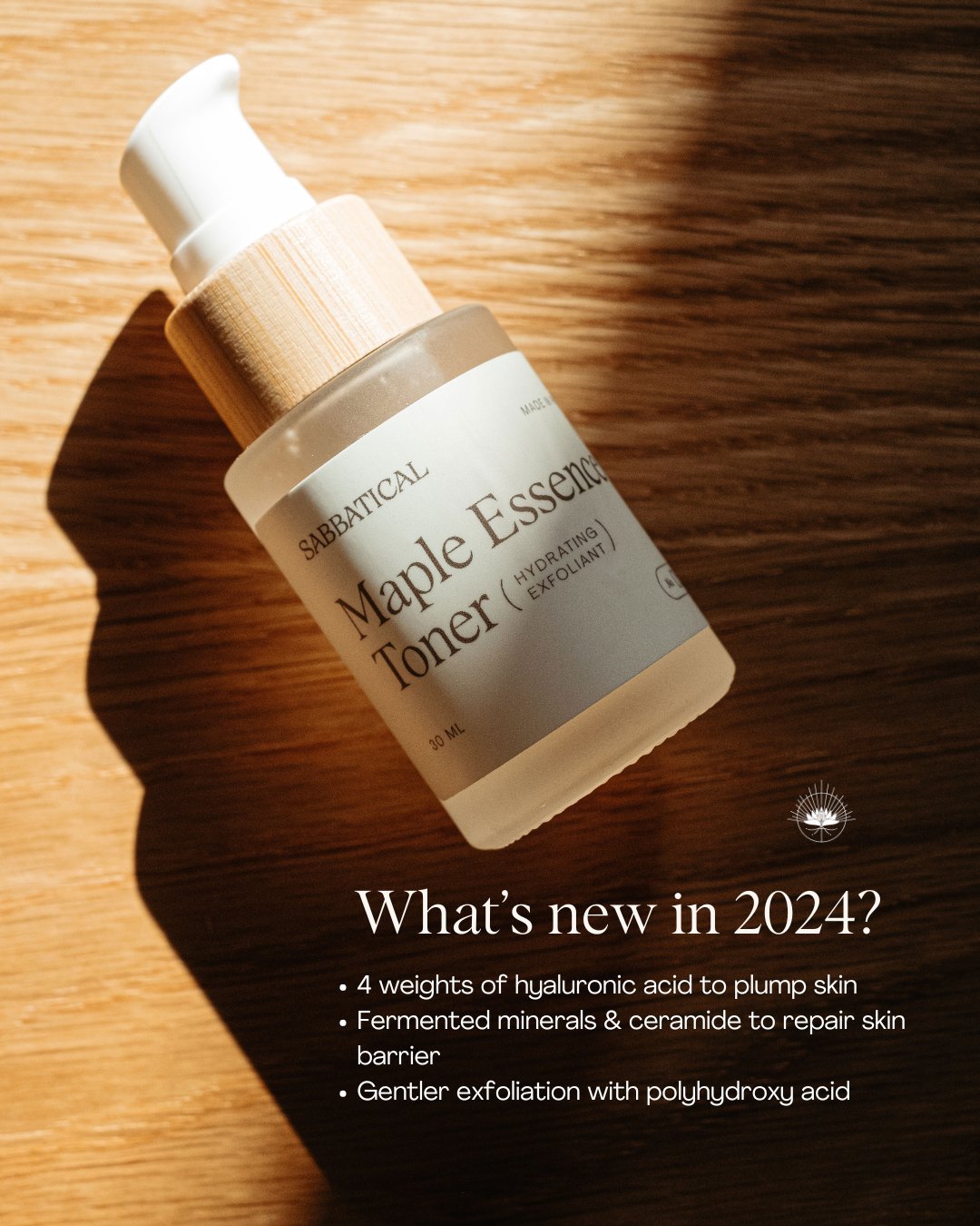 Maple Essence Toner - Sabbatical Beauty
