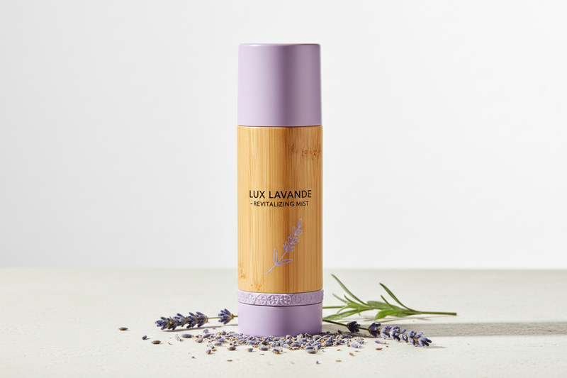 mister product in bamboo with lavender