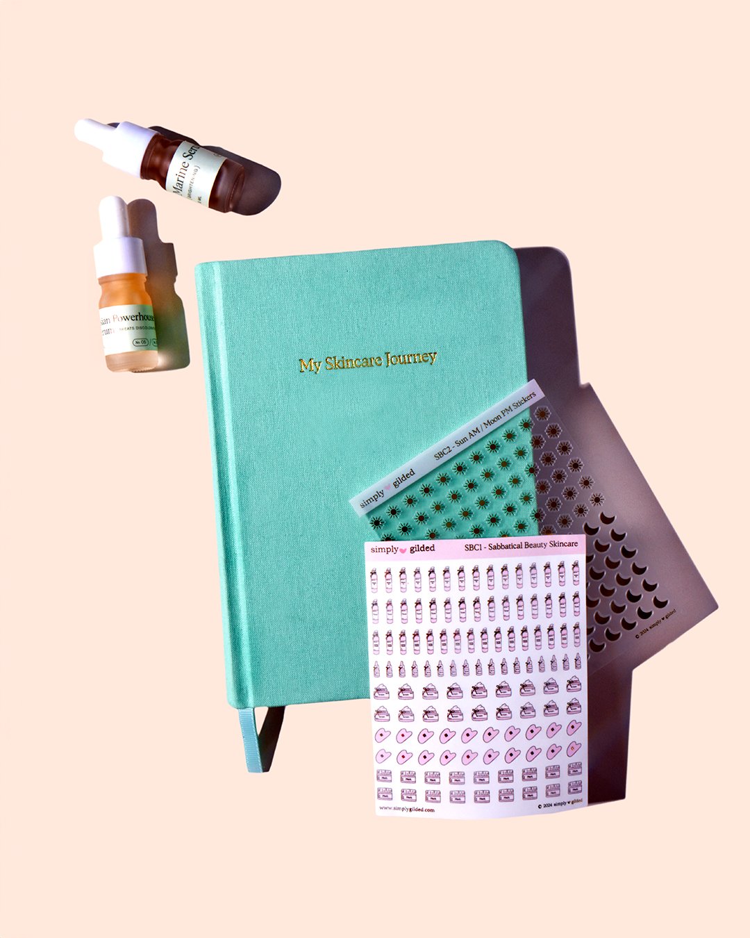 My Skincare Journey Notebook Set - Sabbatical Beauty