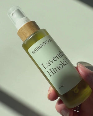 Lavender Hinoki Calming Ritual Set