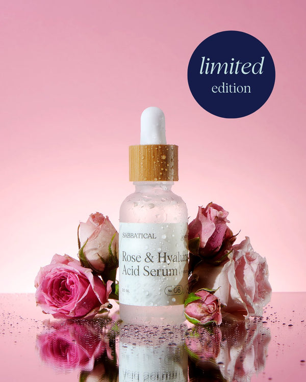 Rose & Hyaluronic Acid Serum - Sabbatical Beauty