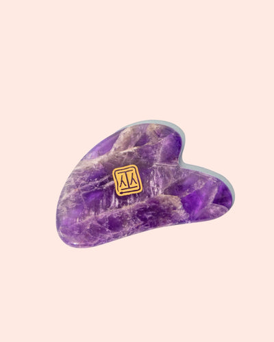 Amethyst Guasha | Facial Massage Tool - Sabbatical Beauty