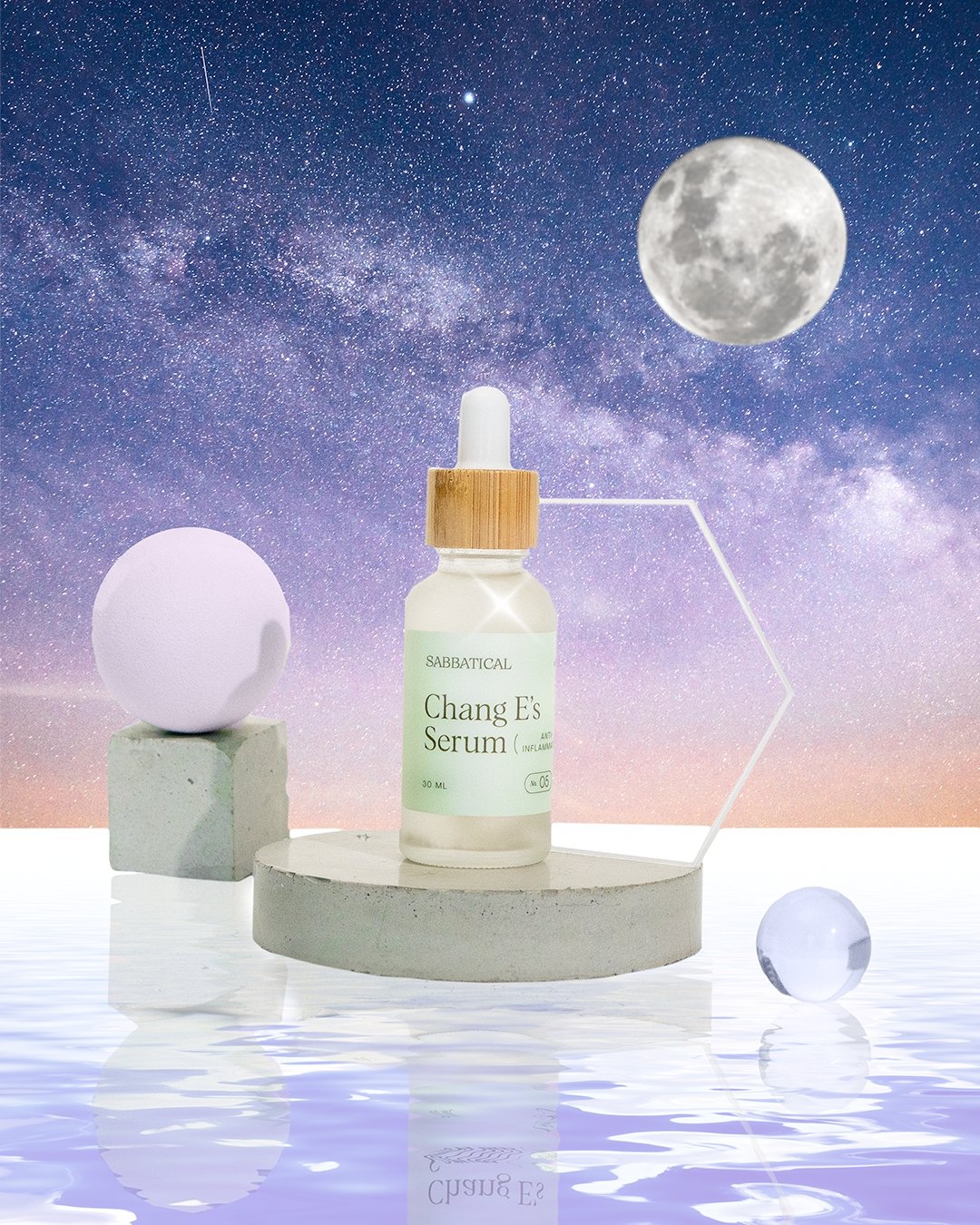Chang E's Silver Moon Pearl Serum - Sabbatical Beauty