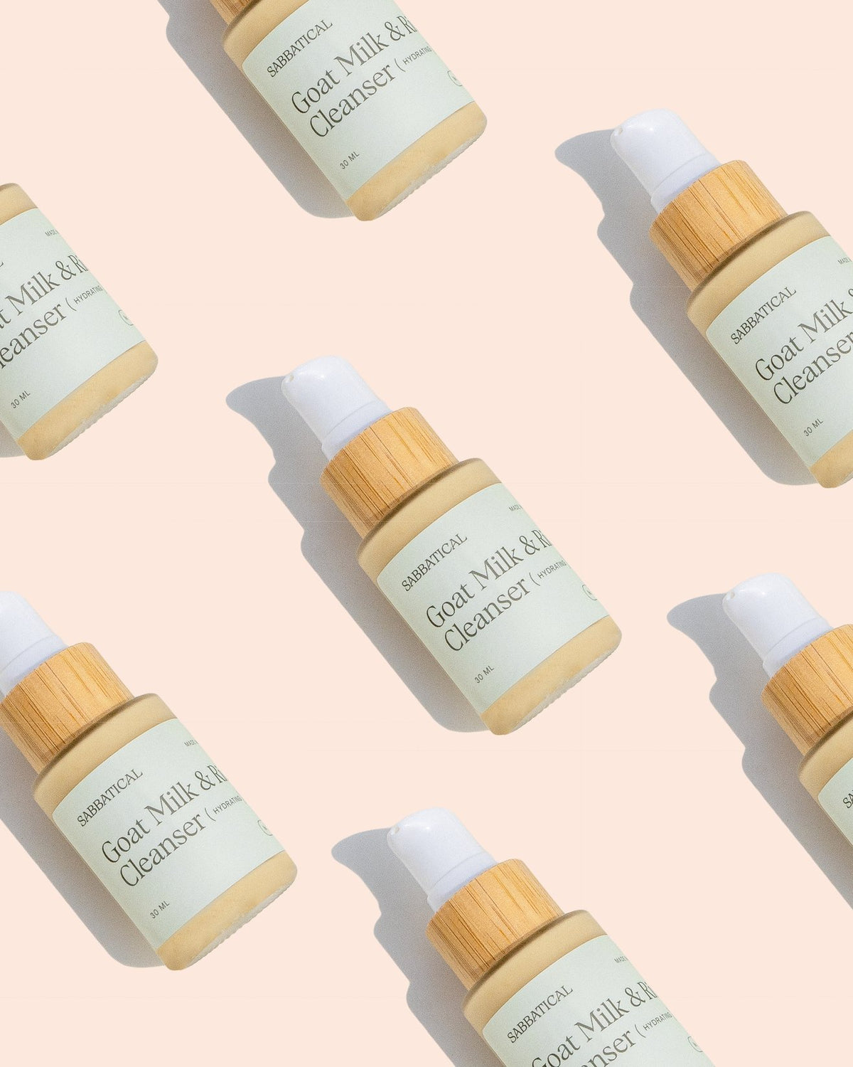 Goat Milk & Rice Foaming Cleanser (Low pH) - Sabbatical Beauty