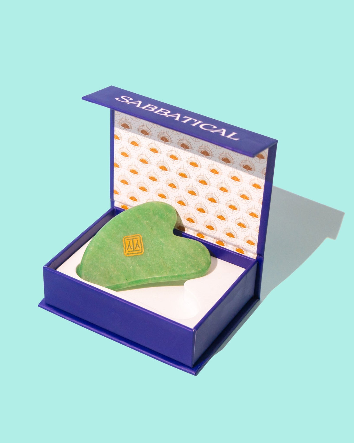 Green Aventurine Guasha | Facial Crystal Tool - Sabbatical Beauty