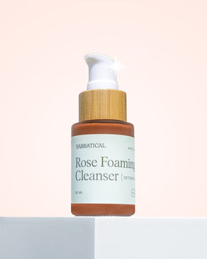 Rose Foaming Cleanser (low pH) - Sabbatical Beauty