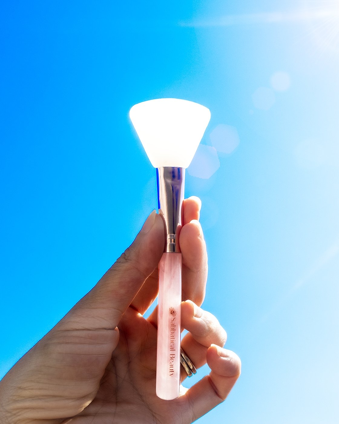 Rose Quartz Mask Brush - Sabbatical Beauty